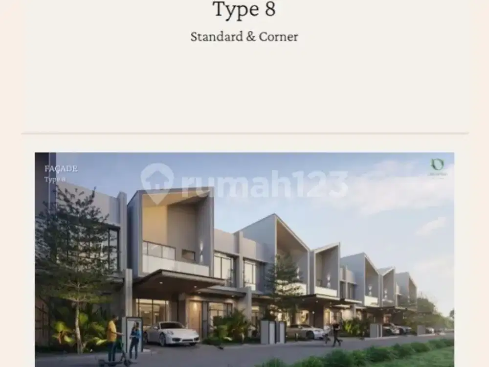 The Sanctuary konsep Rumah Modern dekat Pintu Tol di Sentul Bogor