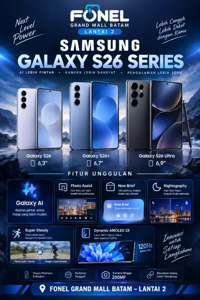 Promo samsung s26 series mulai dari 20 jutaan aja