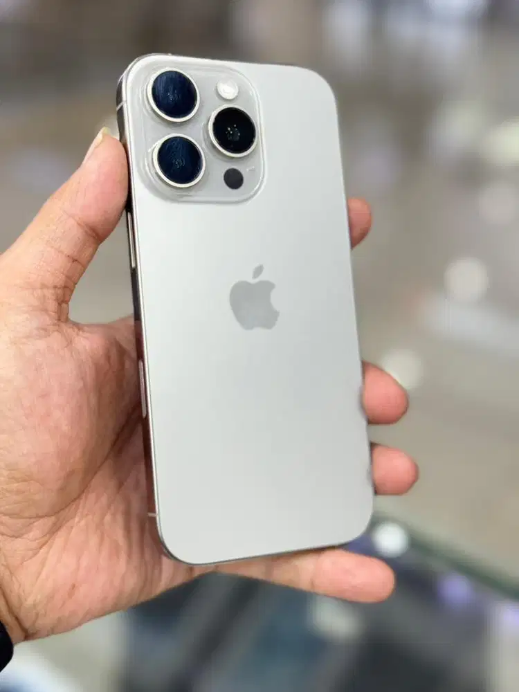 Iphone 16 pro 128Gb Natural titanium second resmi ibox , bh 89% ori