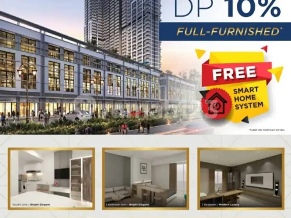 Apartemen The West Vista Keppel Land Siap Huni di Puri Jakarta Barat