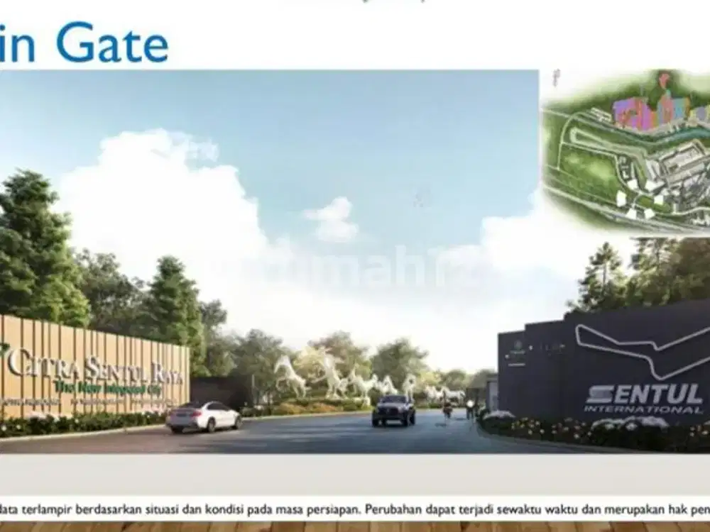 Citra Sentul Raya Cluster Thames Dartmoor Sentul Bogor Jawa Barat