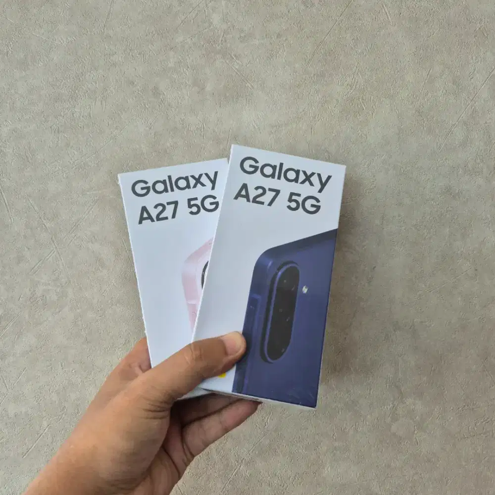 Termurah!!! Samsung A27 5G 6/128GB garansi resmi 1 tahun