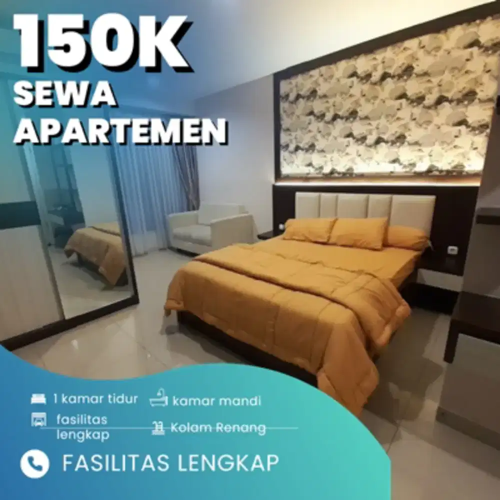 SEWA APARTEMEN HARIAN/TRANSIT GRAND KAMALA LAGOON BEKASI SELATAN