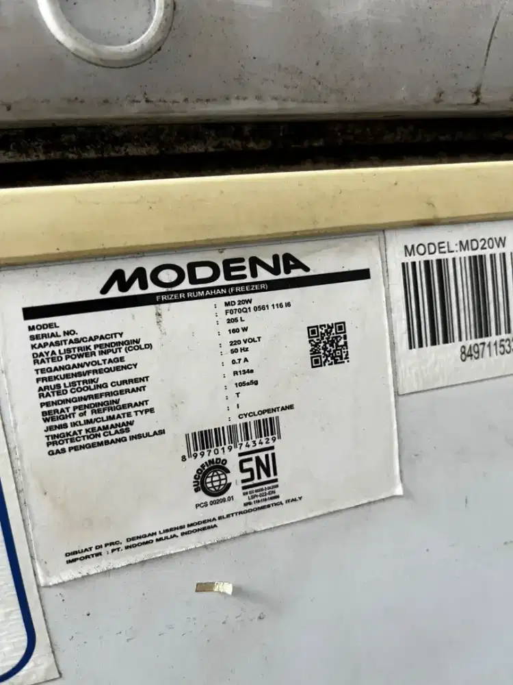 Merk Modena 200liter