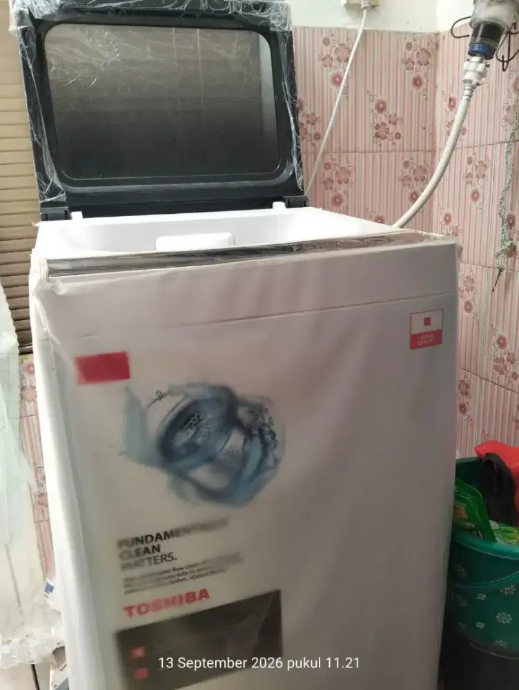 Mesin Cuci Top Loading Toshiba 7kg AW-M801AN - Bagus & Siap Pakai