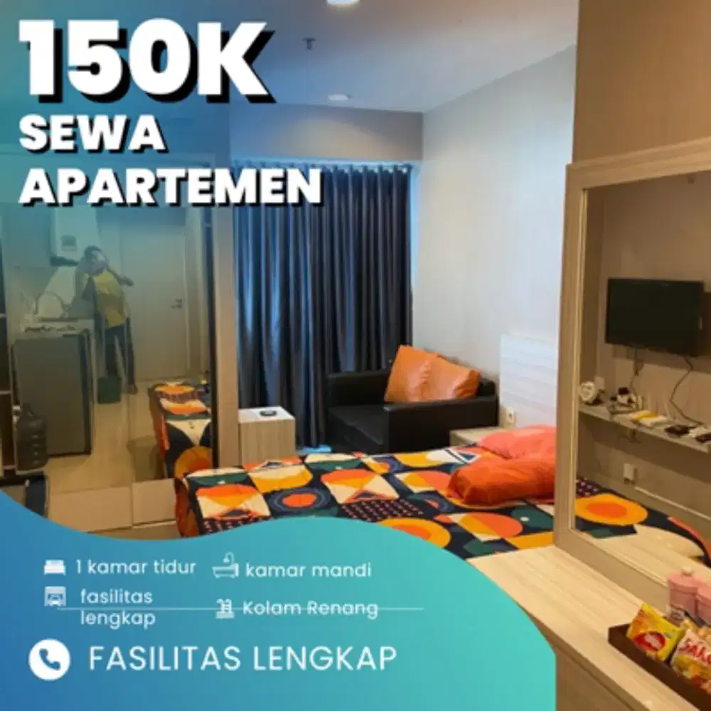 SEWA APARTEMEN DEPOK TSM TRANSPARK CIBUBUR HARIAN/TRANSIT TERMURAH