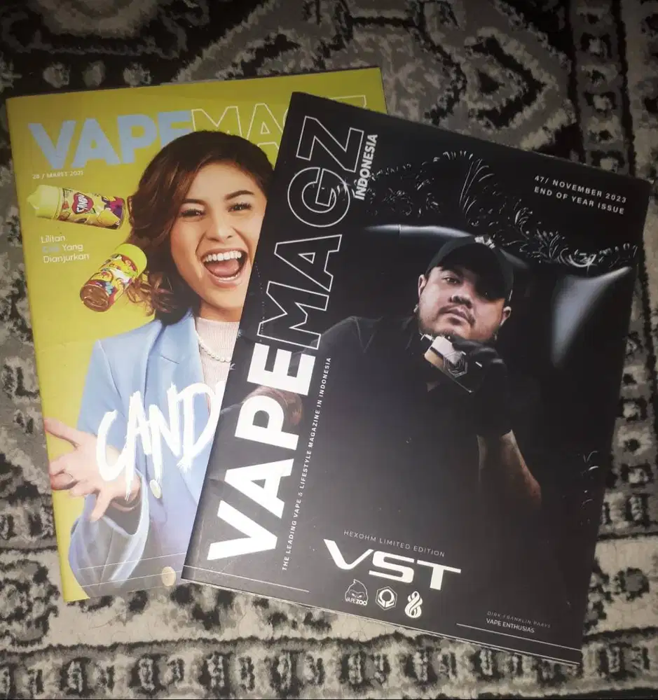 Vapemagz Edisi 2021 & 2023 Magazine Majalah (Sepaket)