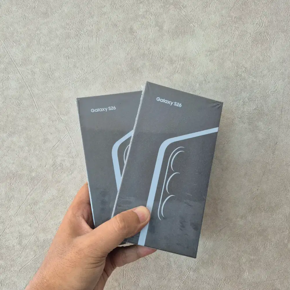 Termurah!!! Samsung S26 12/256GB garansi resmi 1 tahun