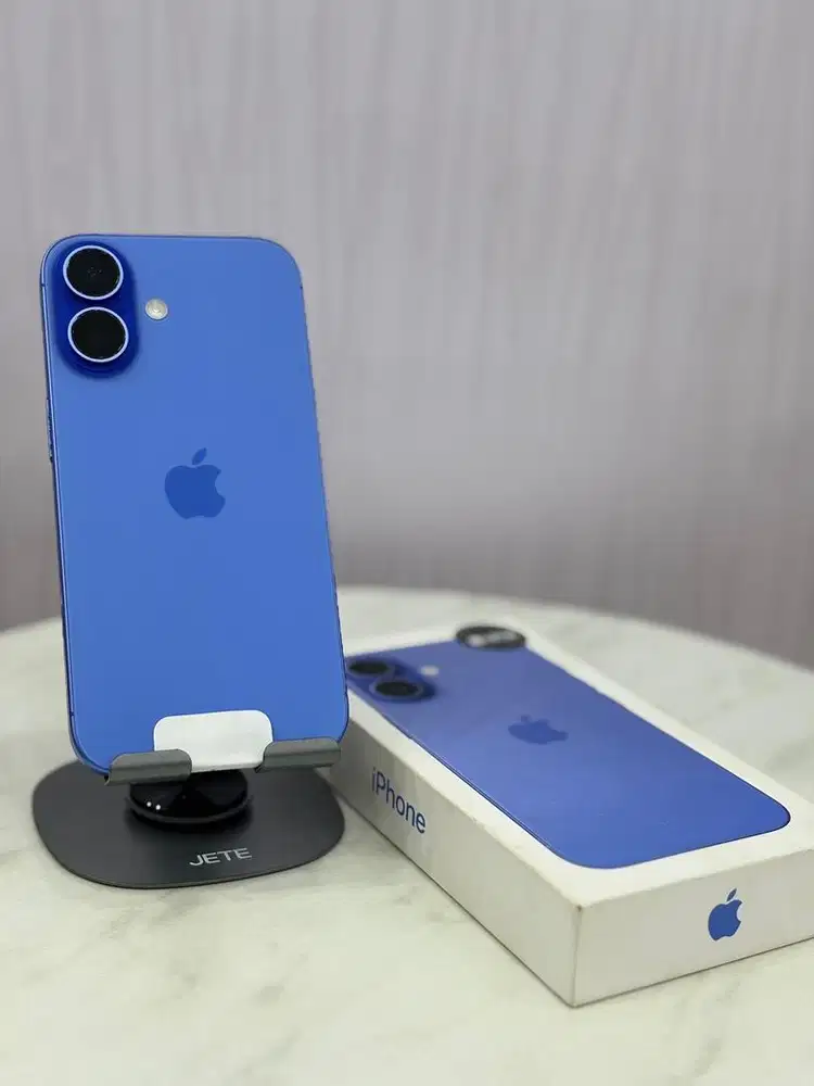 Iphone 16 ibox 128Gb Blue Garansi On sampai Januari 2027