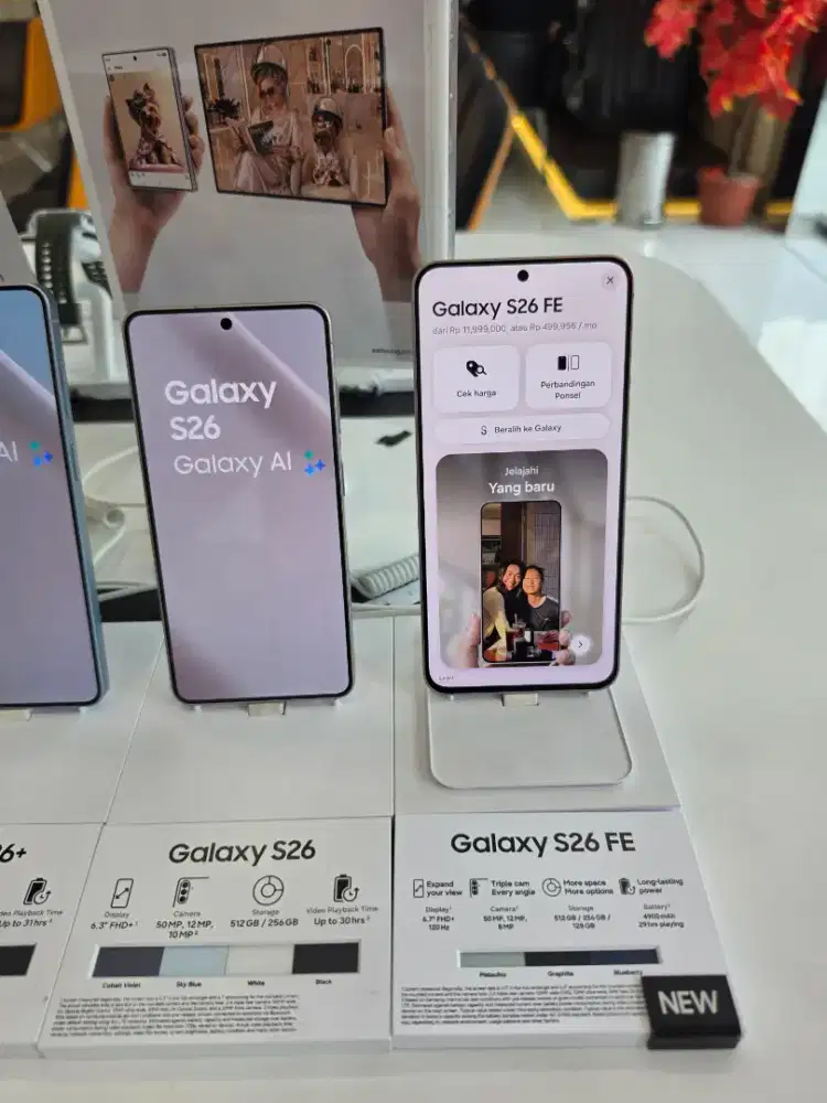 Samsung galaxy S26 FE,gratis adaptor 45 Watt