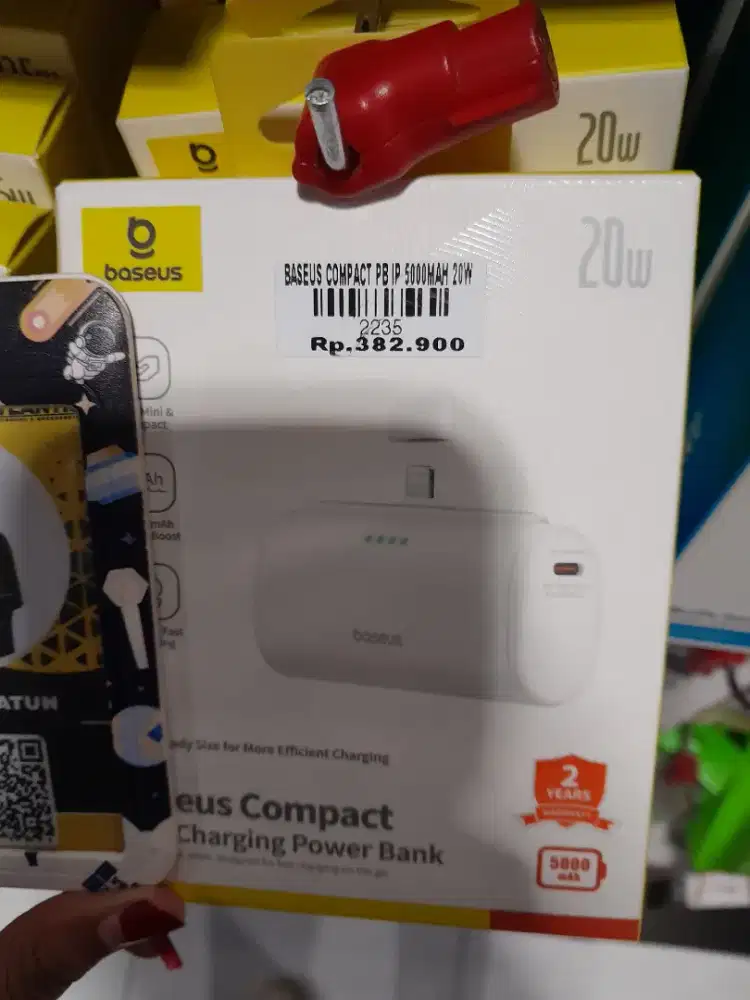 BASEUS COMPACT PB IP 5000MAH 20W ATLANTIS DAHSYAT