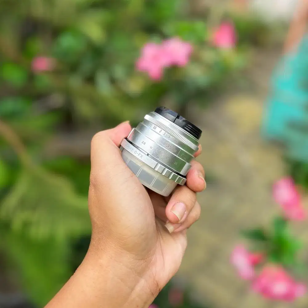 Lensa manual 35mm f1.4 For Fujifilm Like New