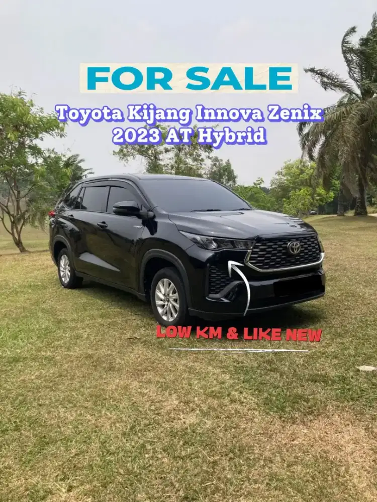 Dijual Toyota Kijang Innova Zenix HV 2023 AT Hybrid Spesial Mulus