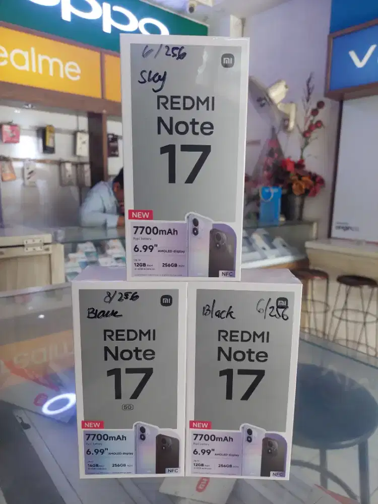 XIAOMI NOTE 17 5G 8/256GB GARANSI 2TH