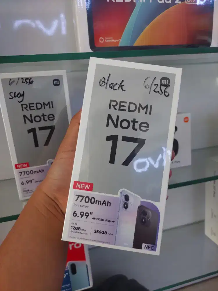 XIOMI REDMI NOTE 17 6+6/256GB BATERAI BADAK
