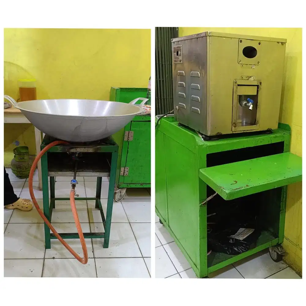 SIAP DAGANG KOMPOR DAN MESIN TEBU