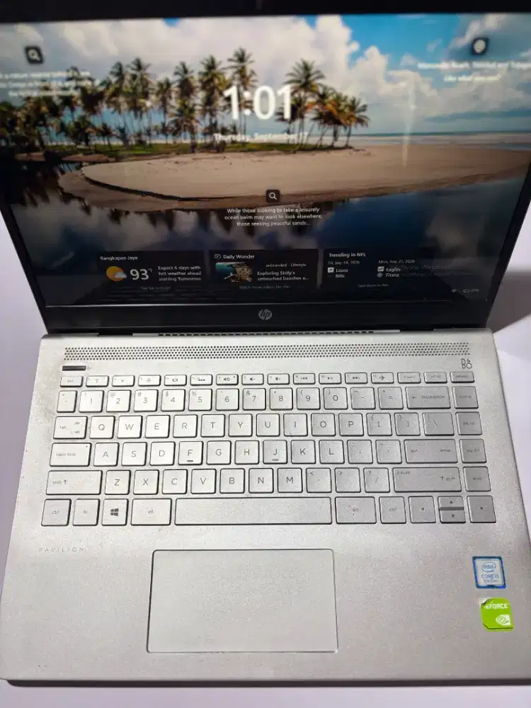 HP Pavilion 14 Core i5 Gen 8 Dual Storage SSD+HDD Ngebut & Siap Pakai!