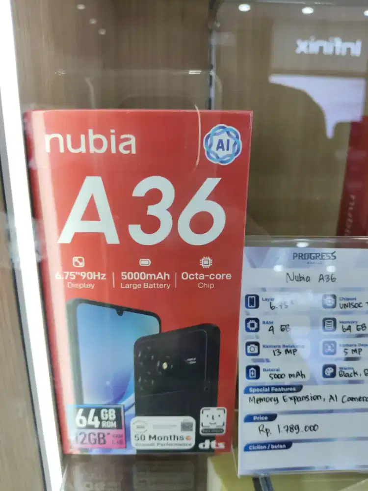 Nubia A36 promo cicilan 0%