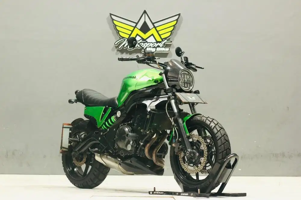 Kawasaki er6n 650 Custom mulus Rapi mesin sehat unit siap gas