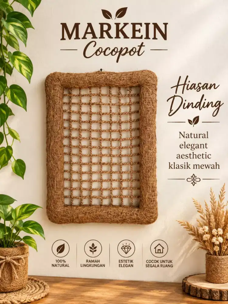 Bingkai aesthetic natural elegant klasik ramah lingkungan