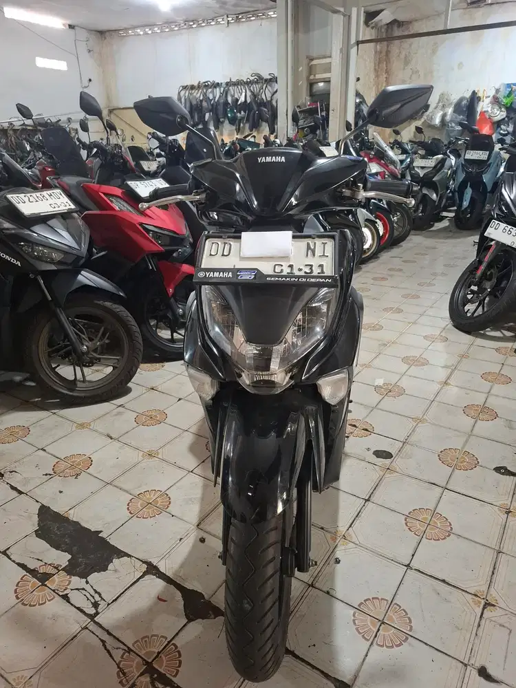 Yamaha Gear Ultima Hybrid 125cc 2025 pemakaian 2026 Hitam NI