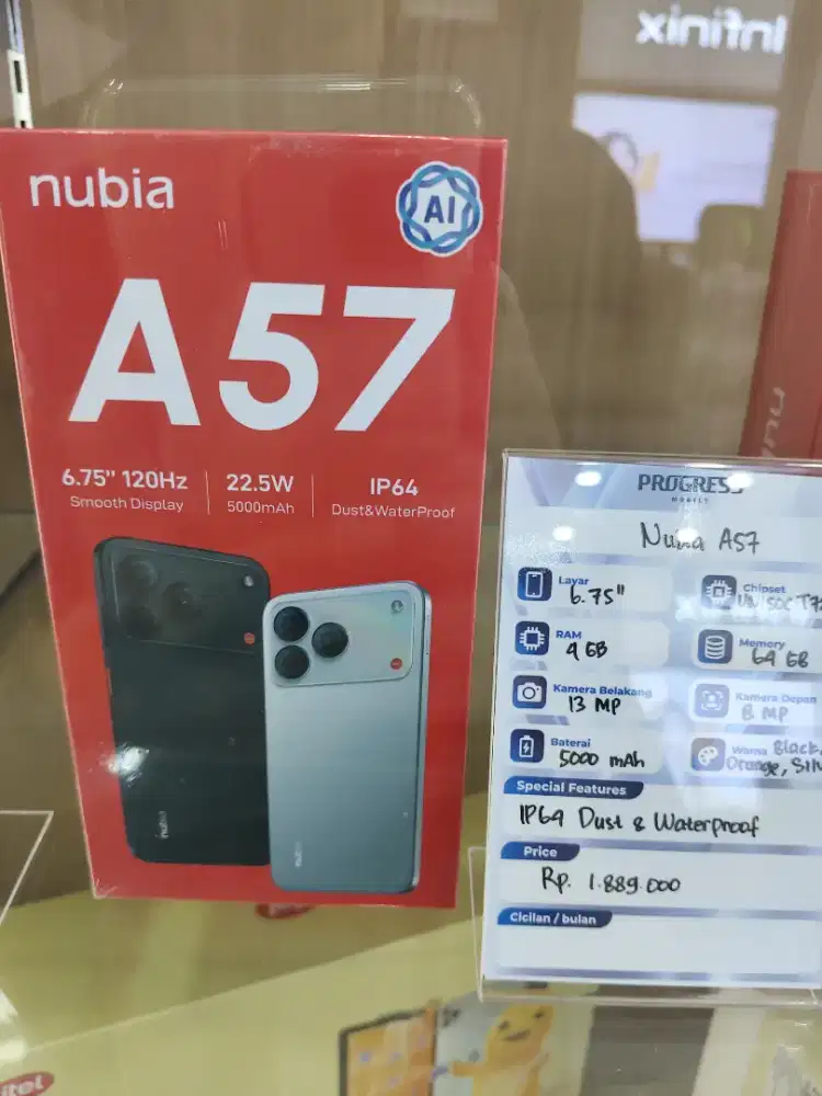 Nubia A57 promo cicilan bunga 0%