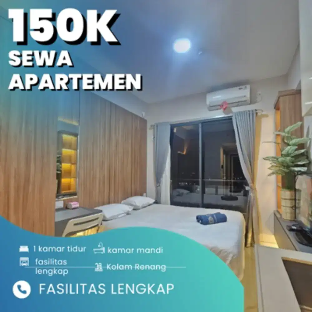 SEWA APARTEMEN GRAND CENTER POINT BEKASI HARIAN/TRANSIT TERMURAH