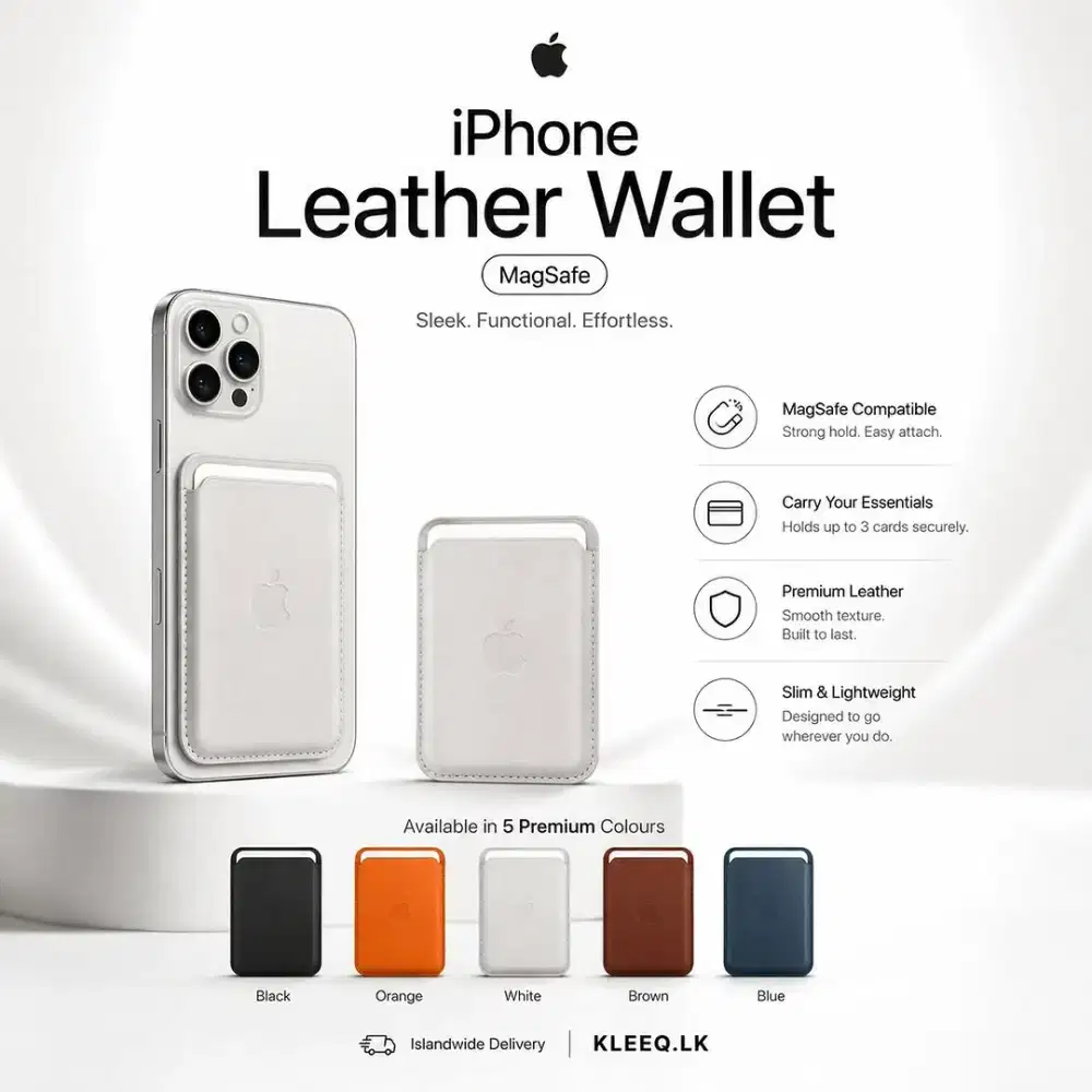 LEATHER WALLET MAGNETIC