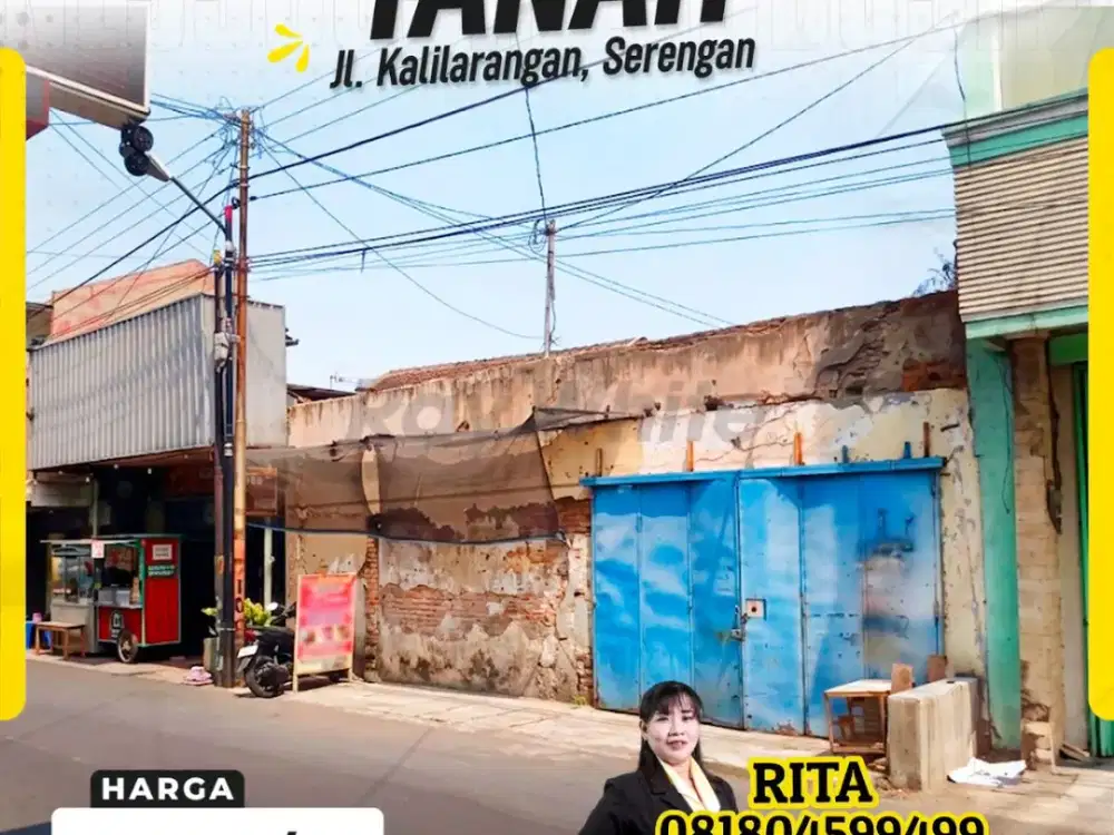 Jarang Ada Dijual Tanah Kalilarangan Tengah Kota Solo Cocok untuk Usaha
