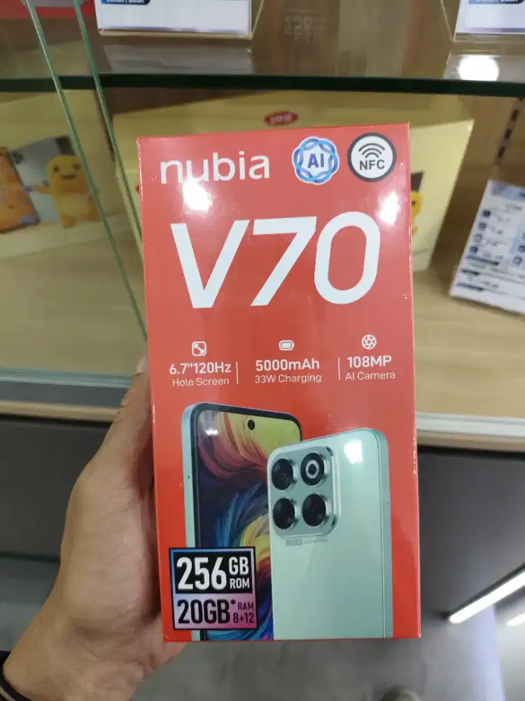Nubia v70 ram 8/256Gb  promo cicilan bunga 0%