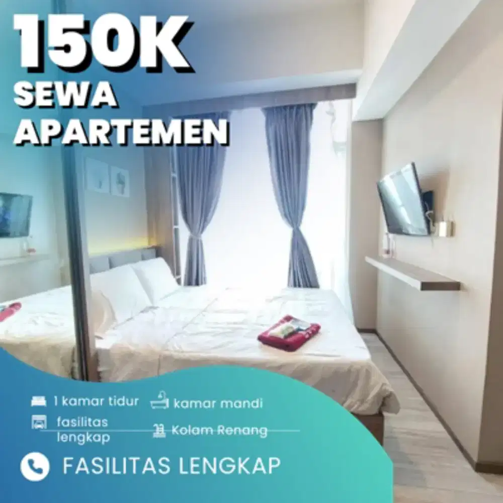 SEWA APARTEMEN HARIAN/TRANSIT BASSURA CITY JAKARTA TIMUR TERMURAH
