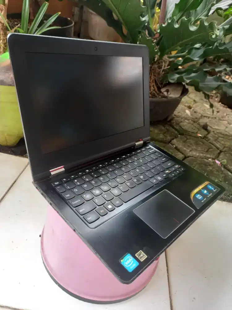 Laptop Lenovo Sdh SSD batre tanam awet