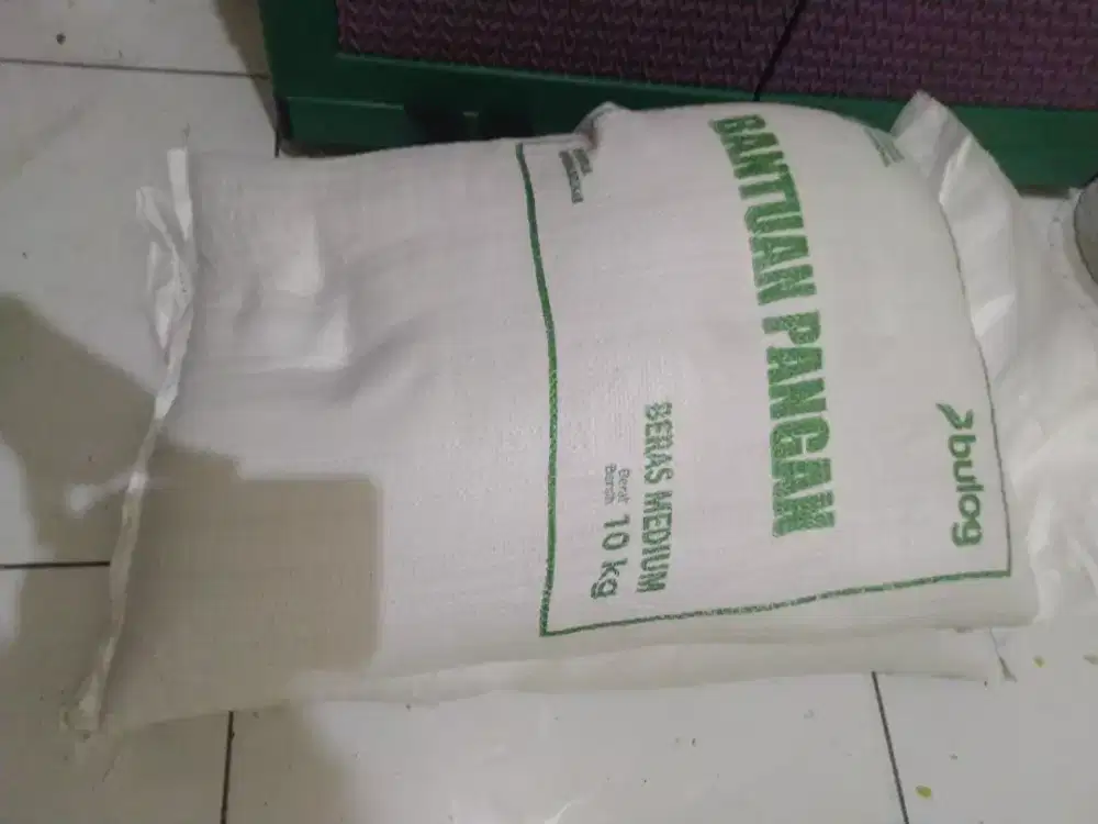 Beras Bulog 10kg ada 2
