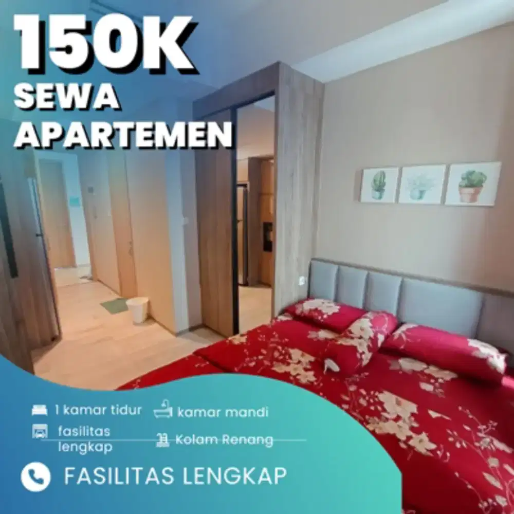 SEWA APARTEMEN BASSURA CITY JAKARTA TIMUR HARIAN/TRANSIT TERMURAH