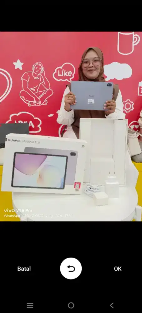 Bisa kredit Mate Pad Huawei tanpa DP