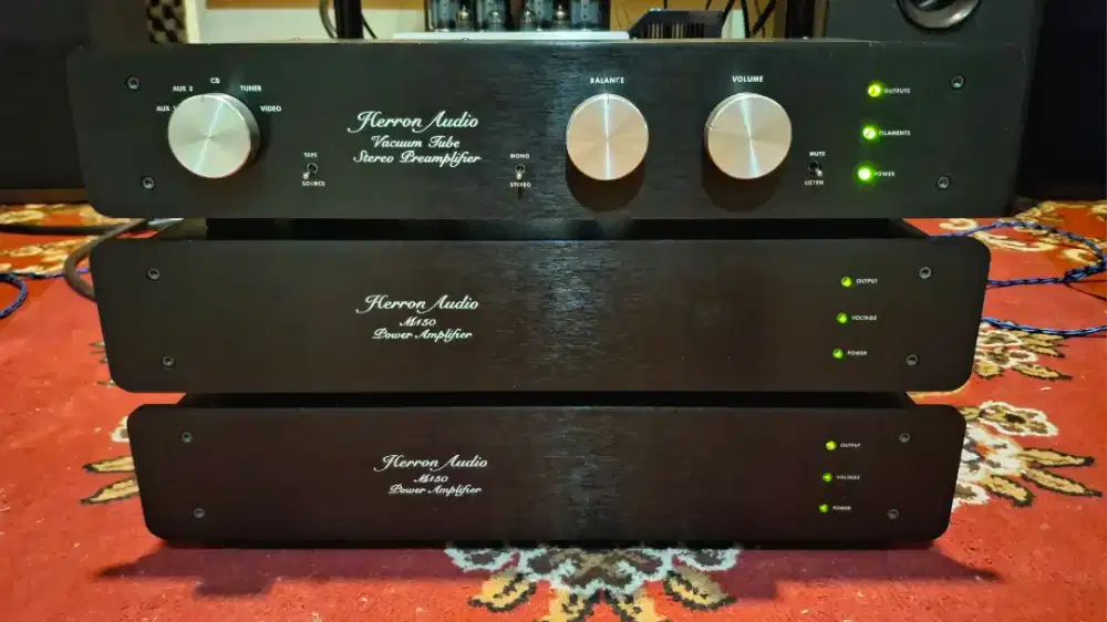 Preamp + Power Herron Audio