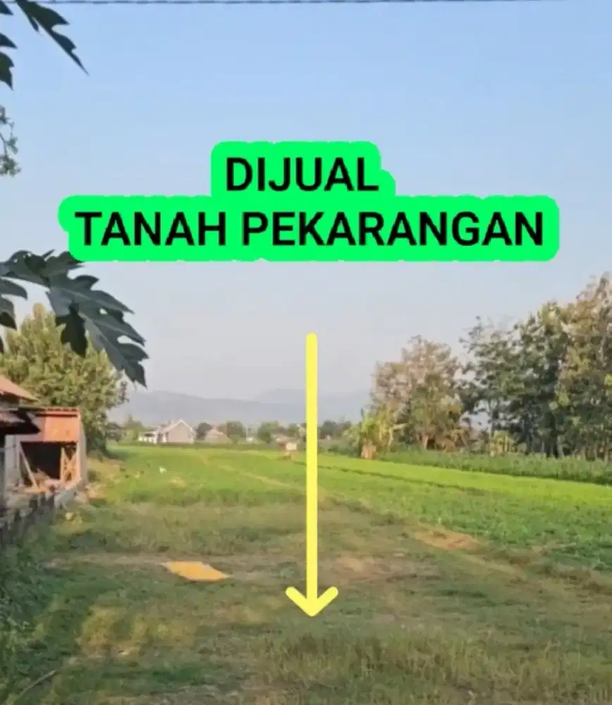 Tanah pekarangan strategis Sleman