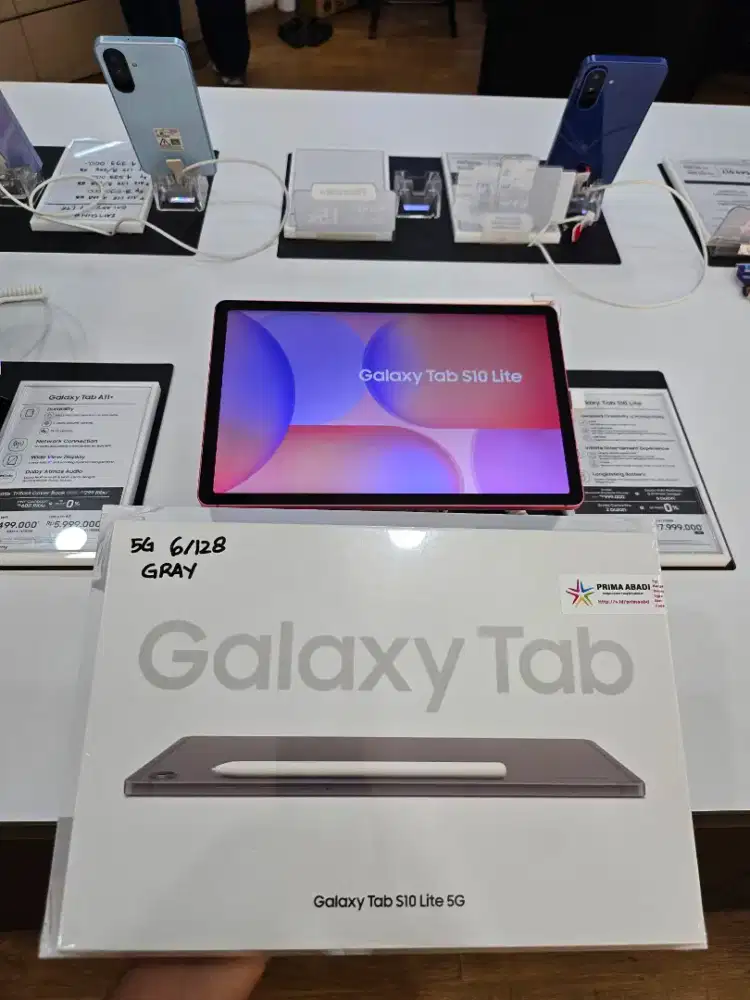 NEW SAMSUNG GALAXY TAB S10LITE WIFI 6/128 FREE KEYBAORD ORIGINAL