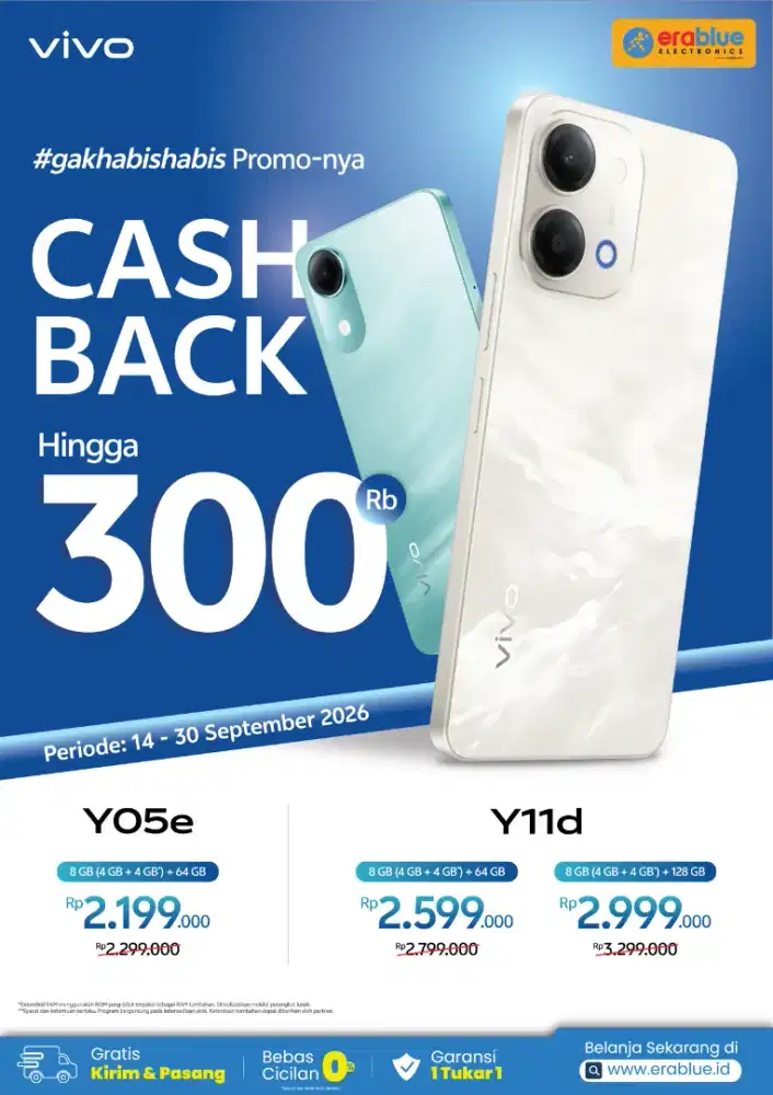 Cash back vivo y11d