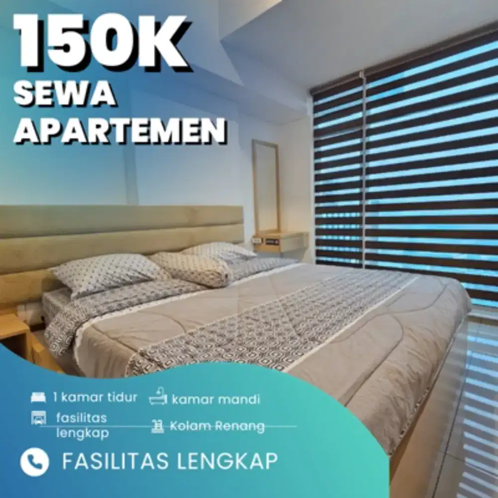 SEWA APARTEMEN HARIAN/TRANSIT KALIBATA CITY JAKARTA SELATAN TERMURAH