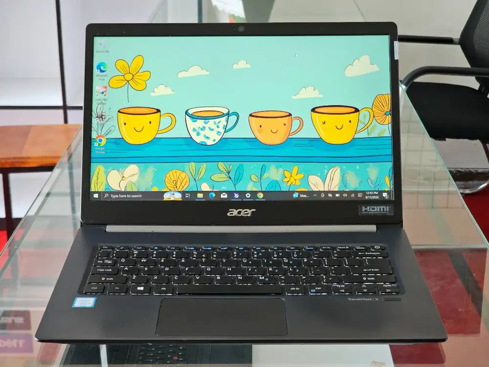 ACER Travelmate X514-51T Core i5 Ram 8 GB SSD 128 Gb Touchscreen Ultra