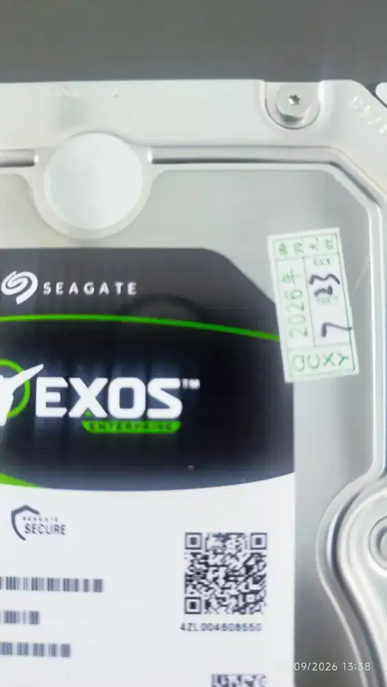 SEAGATE EXOS 2TB ENTERPRISE HDD – HEALTH 100% | SIAP PAKAI