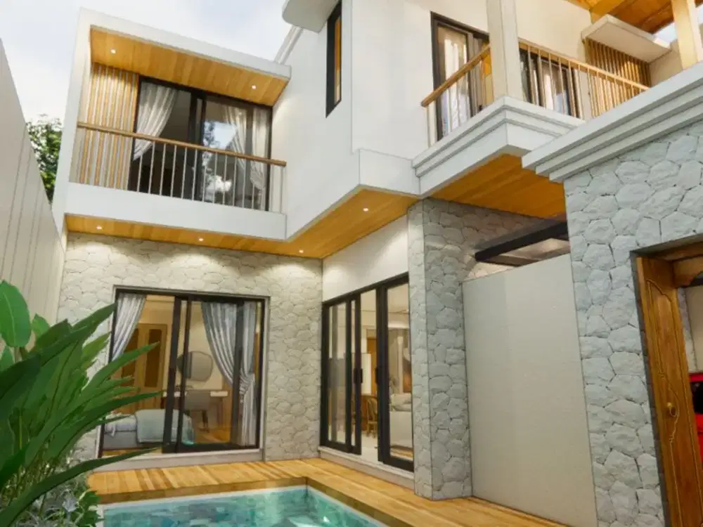 villa baru di jimbaran,dkt pantai jimbaran,cafe seafood,strategis