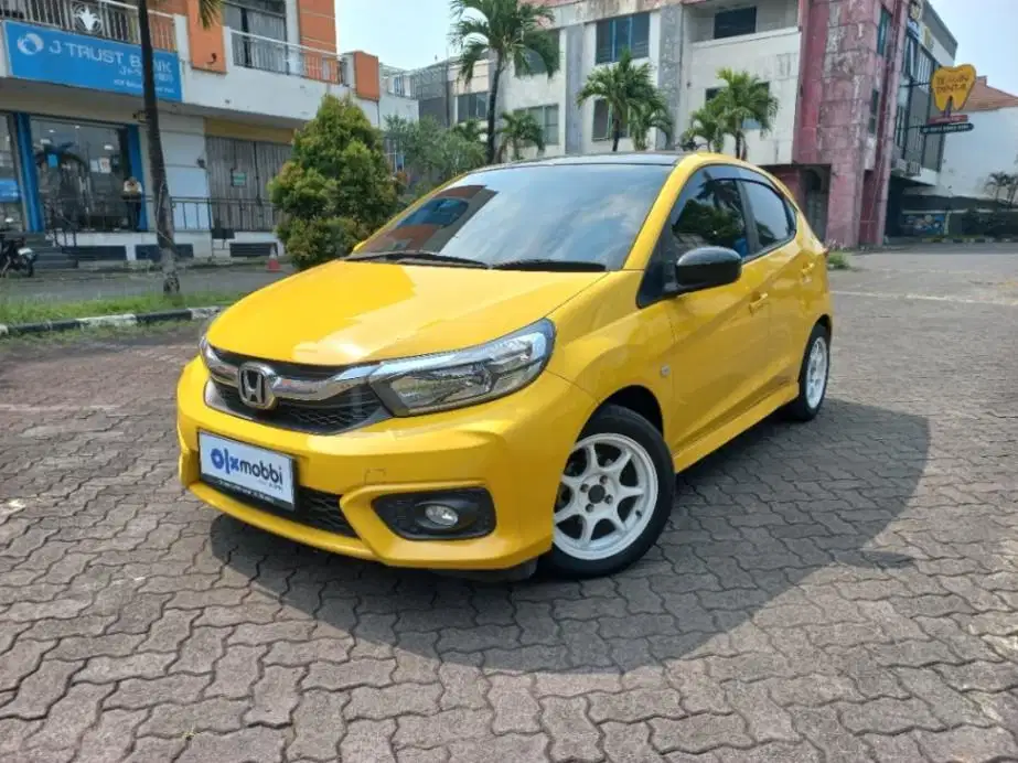 Garansi 1 Th - Honda Brio Satya 1.2 E Bensin-AT 2023 Kuning