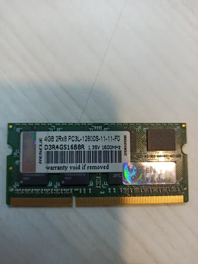 Sodimm ddr3 4gb PC3L