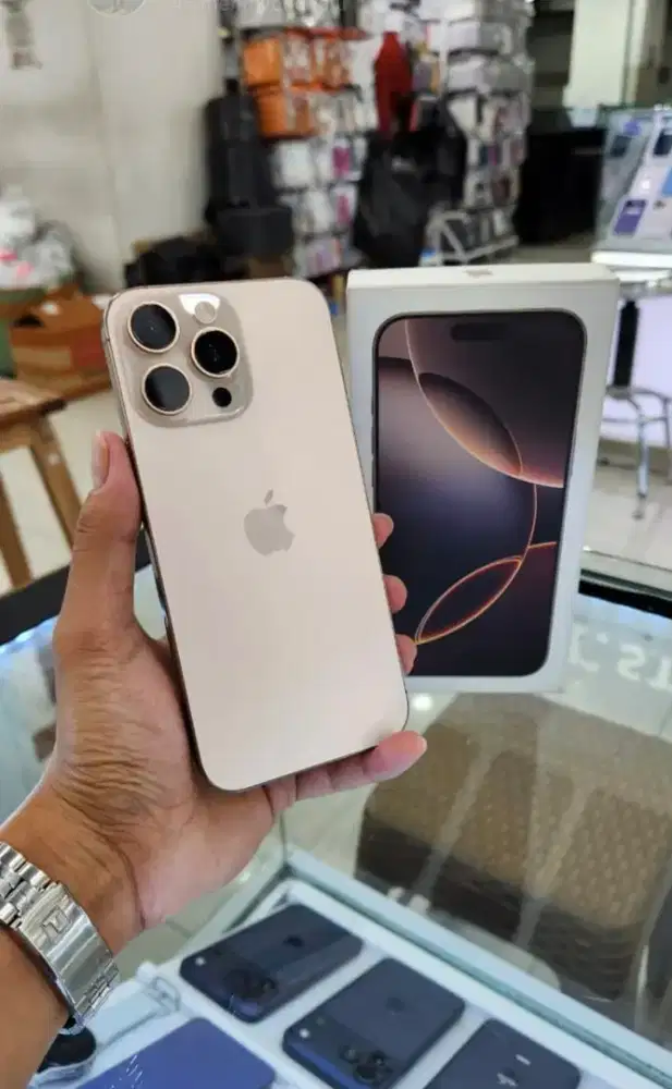 iphone 16 pro 256gb resmi indonesia garansi on bh 98%