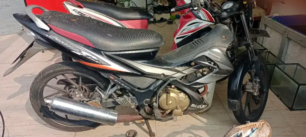 Satria FU 150 2008 (CKD) atas nama sendiri dari baru