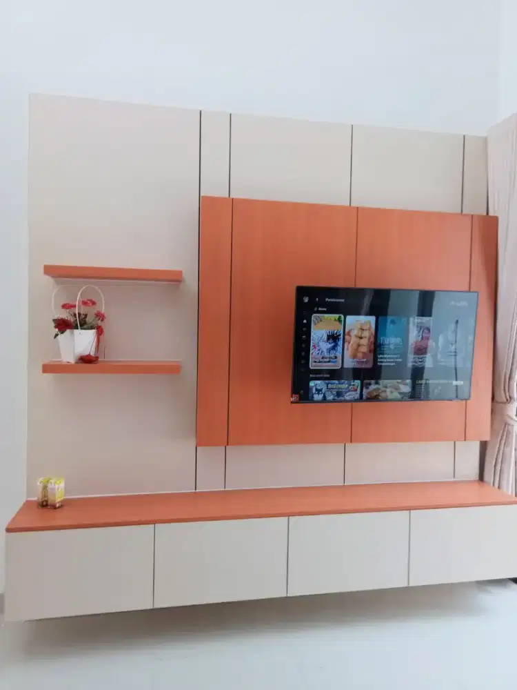Promo rak tv minimalis custom