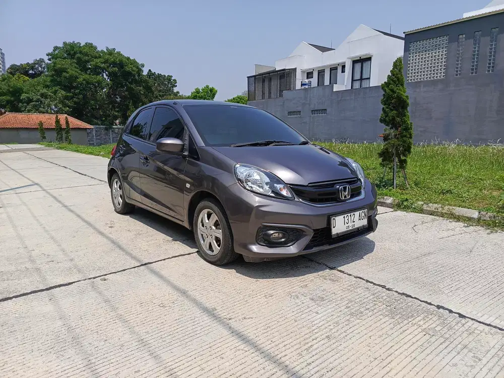 Honda Brio Satya E matic 2018 grey