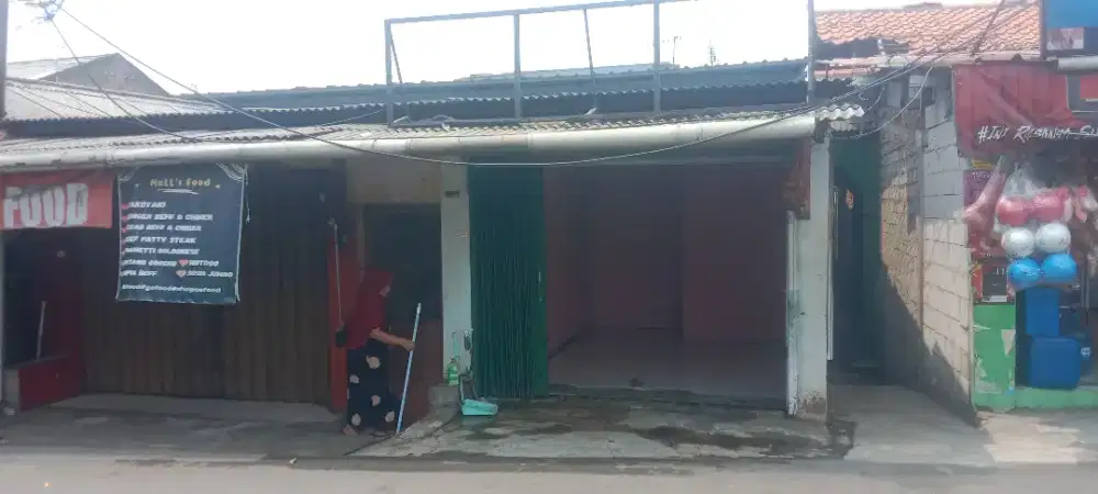 Dikontrak an kios pinggir jalan